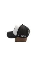 Load image into Gallery viewer, BLACK TRUCKER CAP

